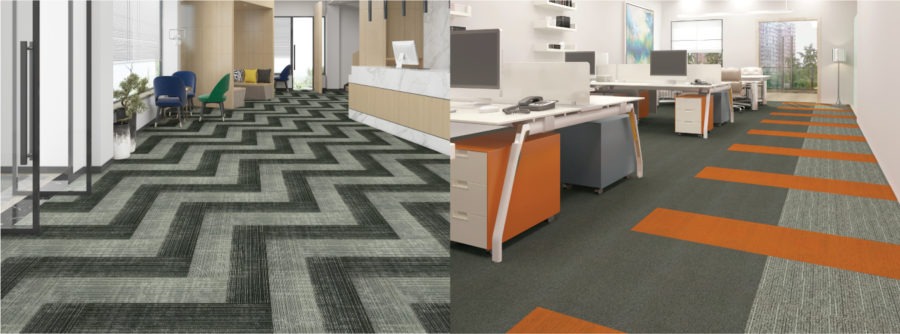 What are carpet tiles and installation