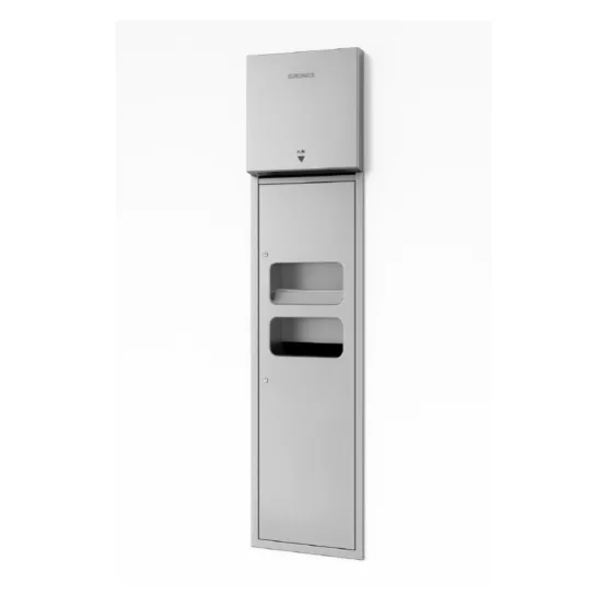KMR53AE (Automatic Paper Towel Roll Dispenser, Hand Dryer & Waste Receptacle)
