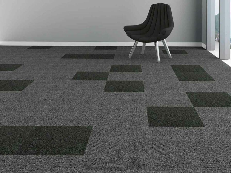 Carpet tile Athena in office space
