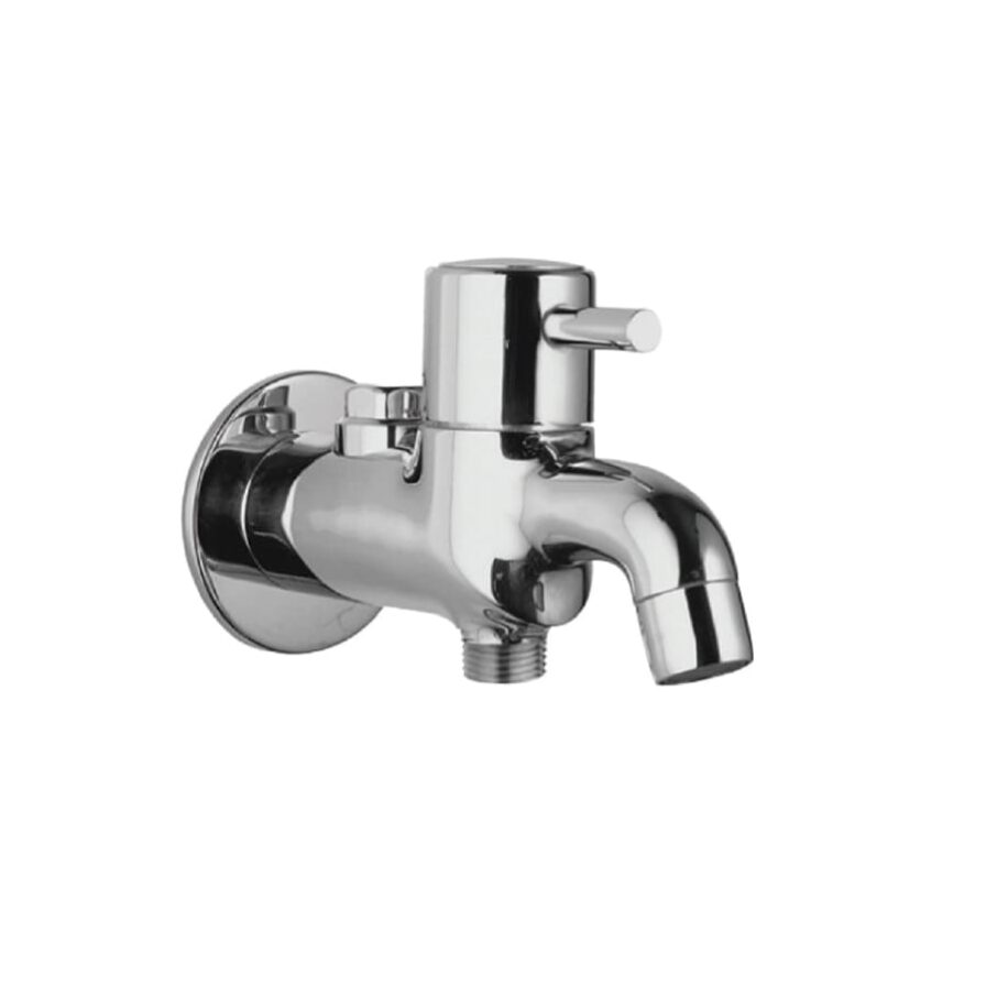 Two Way Bib Cock With Wall Flange FLO-3004A