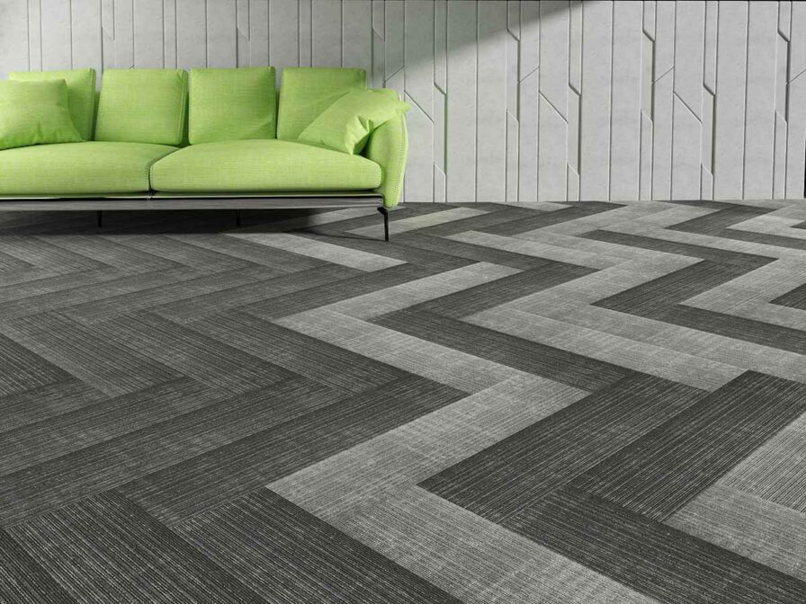 Carpet Tile Synergy in Office space