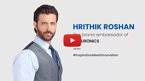 Our brand ambassador- Hrithik Roshan