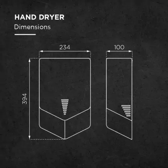 High Speed Hand Dryer