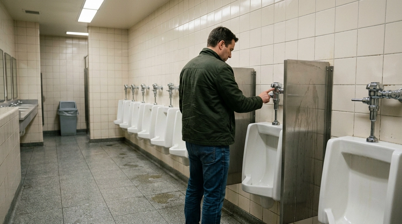 Manual Flush Urinals